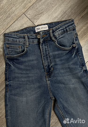 Джинсы zara skinny 34