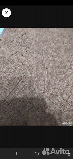 Шаль пуховая ручная работа