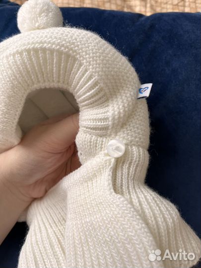 Шапка шлем Журавлик зима 42-44