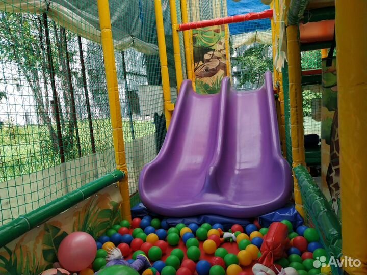 Детский игровой лабиринт, состояние нового