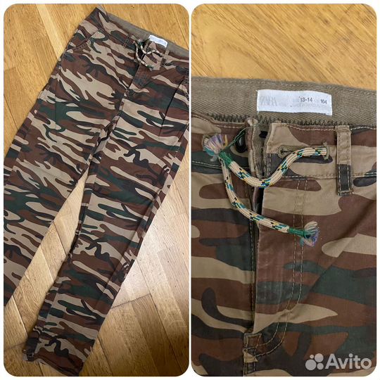 Брюки карго Zara 13/14 лет