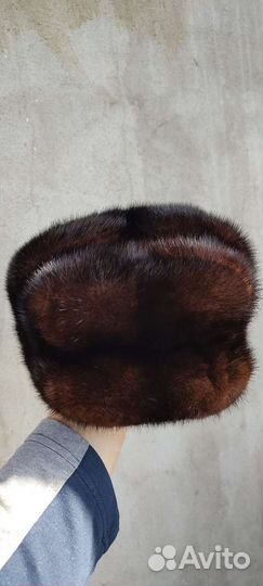 Меховая мужская кепка шапка норковая