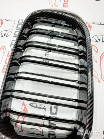 Ноздри BMW X3 f25 14-17г Под карбон