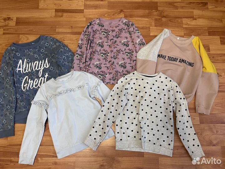 Пакет вещей на девочку 140-146