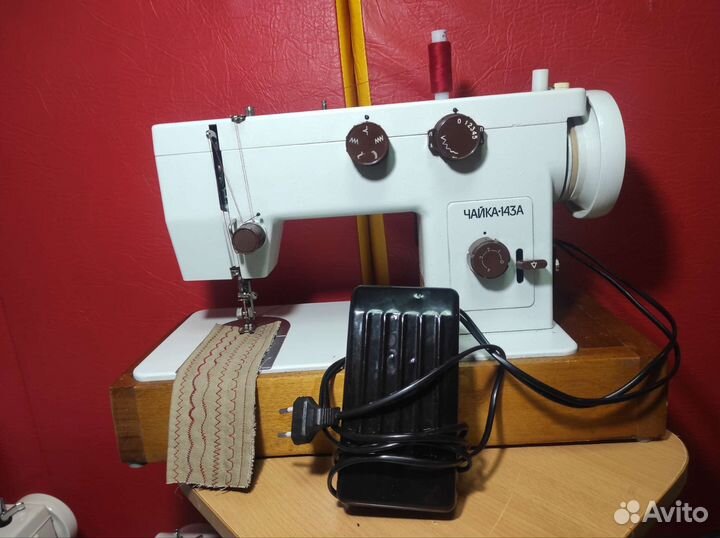 Швейная машина чайка 143 а 6476