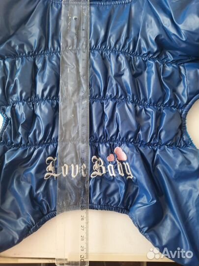 Зимний комбинезон для маленьких собак