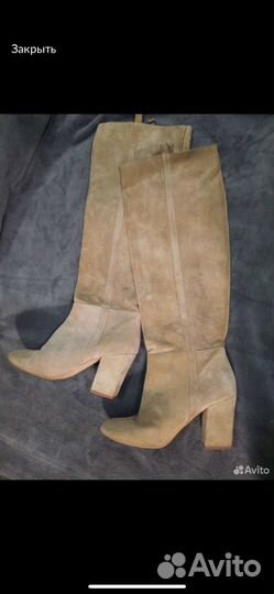 Сапоги zara 39