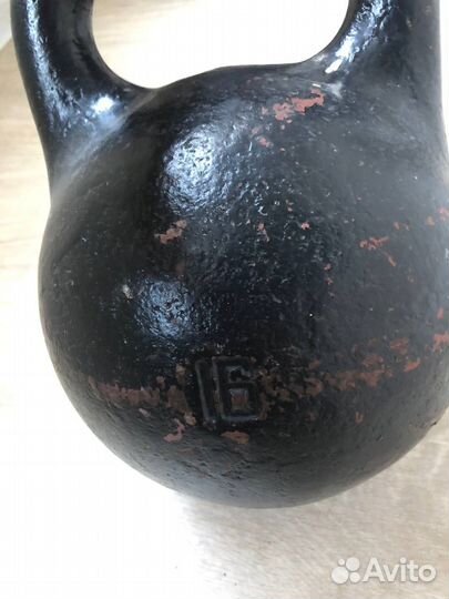 Гиря чугунная 16 кг