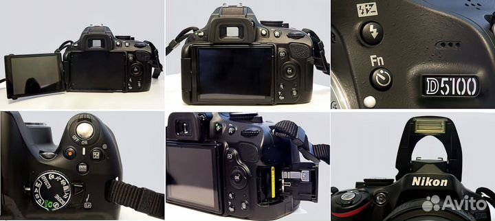 Зеркальный фотоаппарат nikon d5100