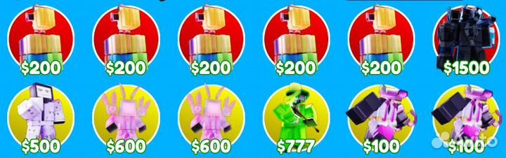 Юниты toilet tower defense