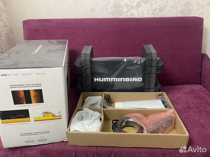 Эхолот/картплоттер Humminbird apex 16 mega SI+