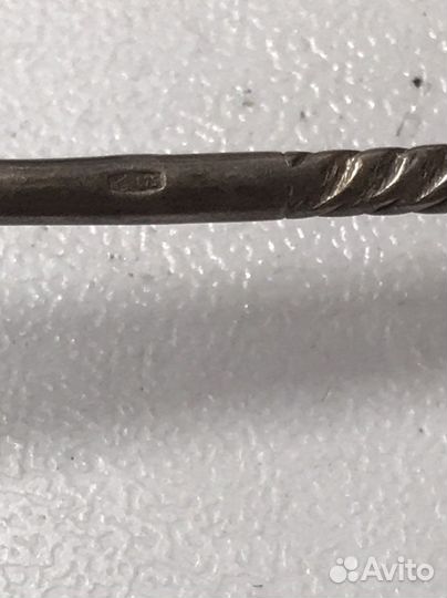 Чайные ложки серебро 875