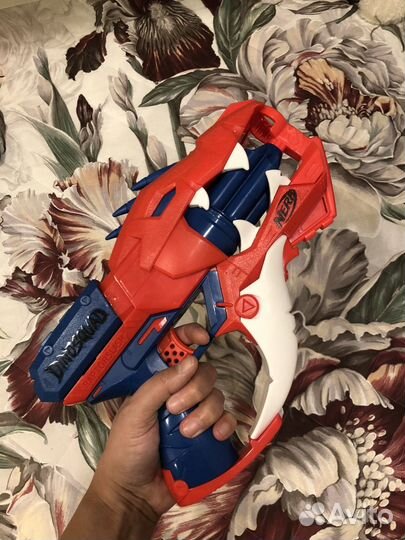 Бластер нерф динозавр