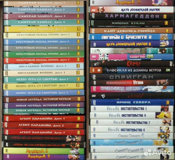 Аниме на DVD