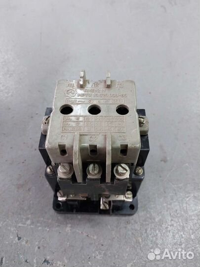 Магнитный пускатель пме211 СССР 1968г