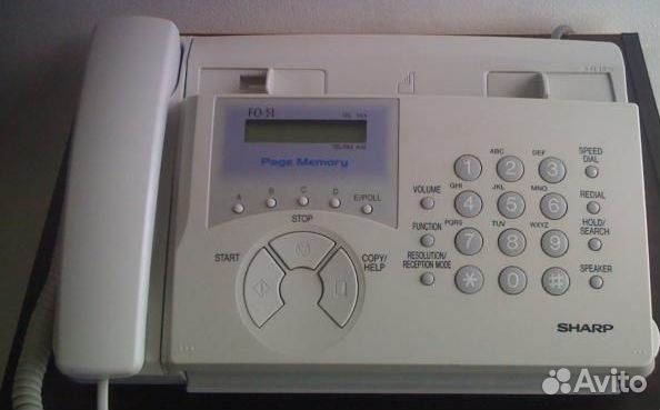 Телефон-автоответчик-факс Sharp FO-51