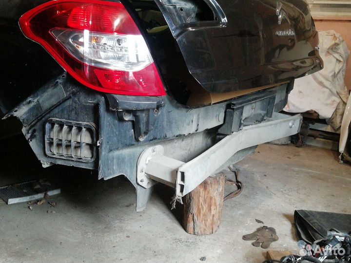 Citroen c4 2 хечбэк задняя панель