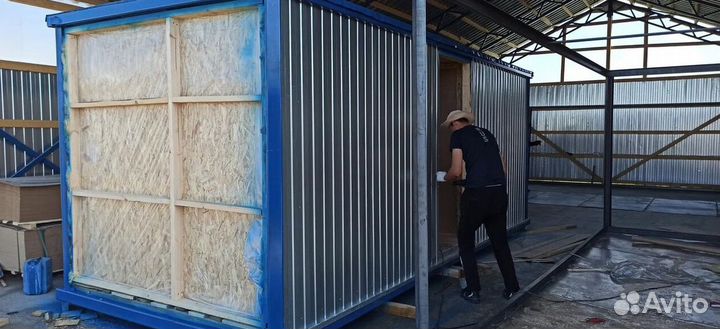 Бытовки металлические 6х2,4