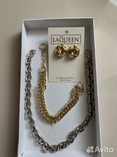 Бижутерия laqueen новая