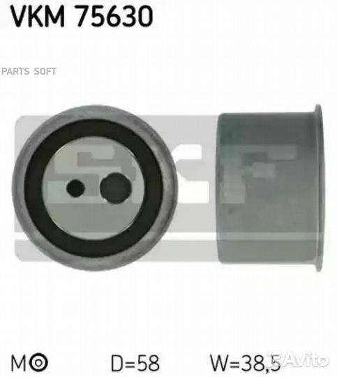 SKF VKM75630 Натяжной ролик, ремень грм