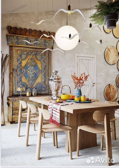 Стол обеденный из массива дуба