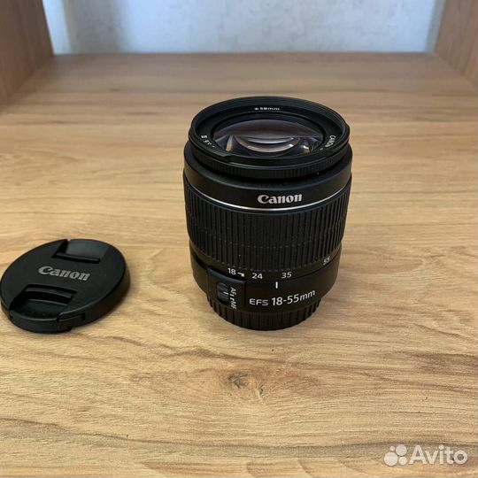 Объектив Canon EF-S 18-55mm 3.5-5.6 III