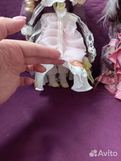 Кукла керамика 2 шт