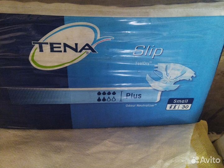 Памперсы для взрослых размер m по 30 штук