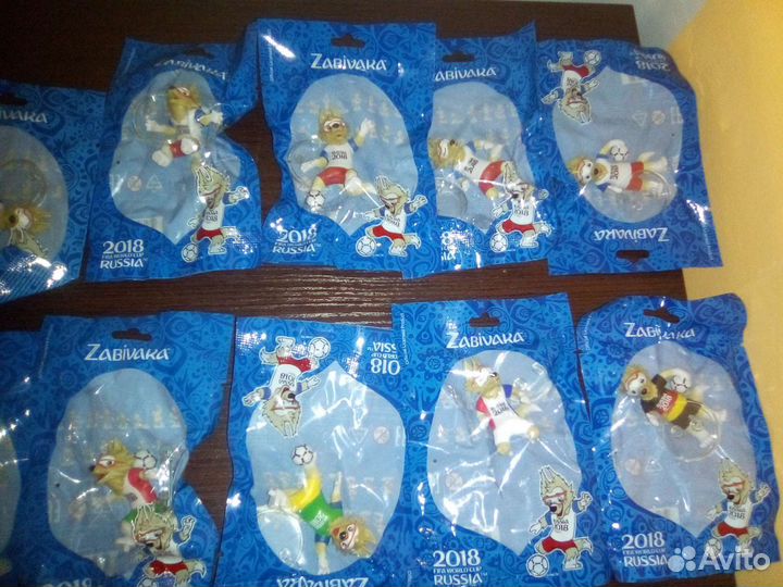 Коллекция фигурок Забивака чм2018