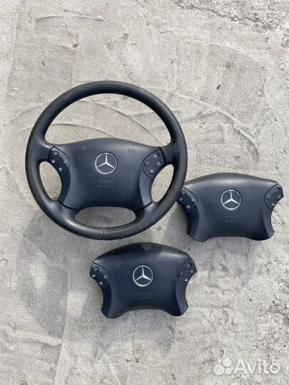 Подушка безопасности в руль Mercedes class w203