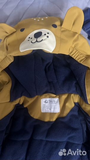 Куртка детская зима baby GO 80размер