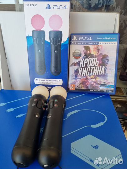 Sony Playstation VR + камера + контроллеры