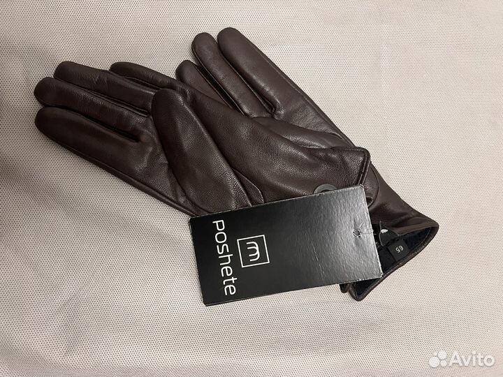 Перчатки Poshete натуральная кожа