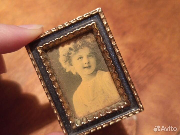 Рамочка в винтажном стиле металл