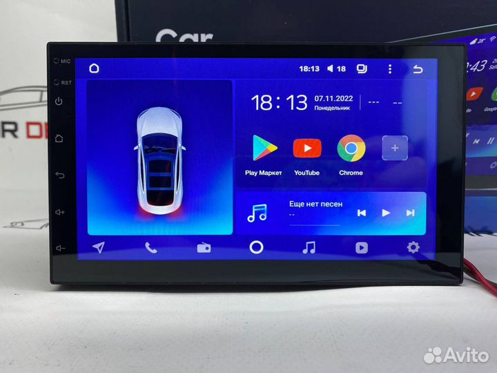 Магнитола универсальная CC2L Teyes 1/16 7 дюймов