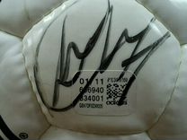 Мяч с автографами игроков Анжи