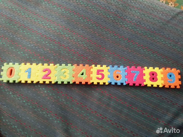 Мякий конструктор пазлы