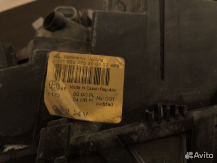 Фара передняя левая bmw 3 e46