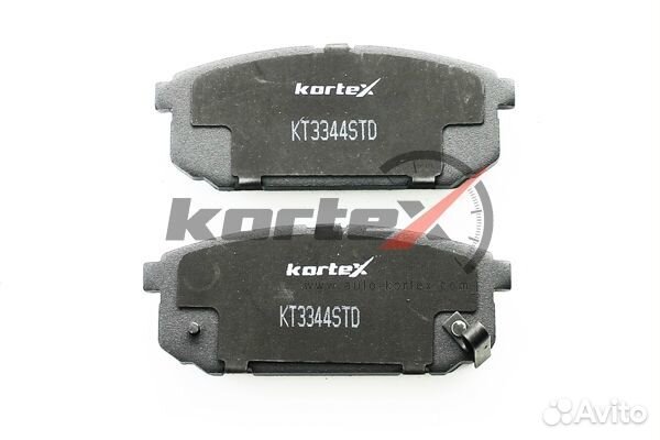 KT3344STD Колодки тормозные дисковые зад