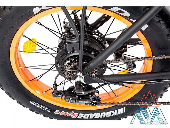 Электровелосипед Crosscountry 500W складной 20''