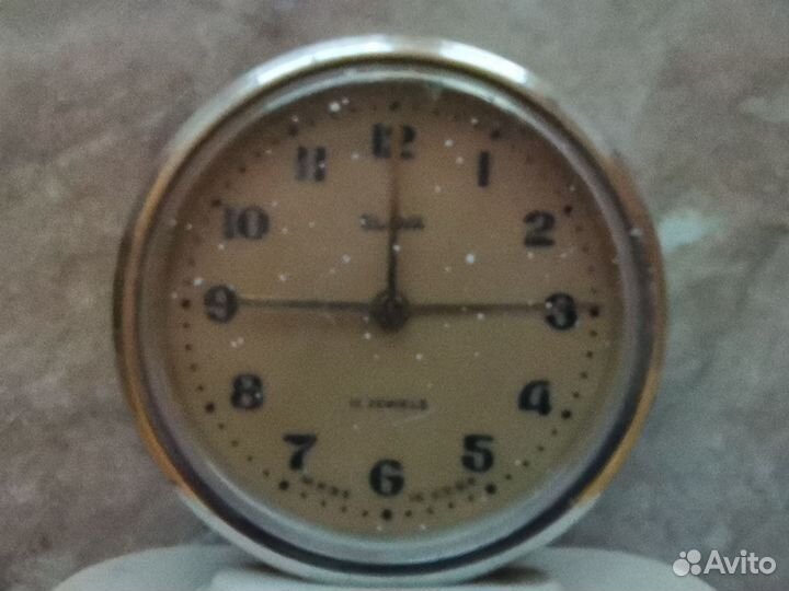 Часы Будильник слава СССР