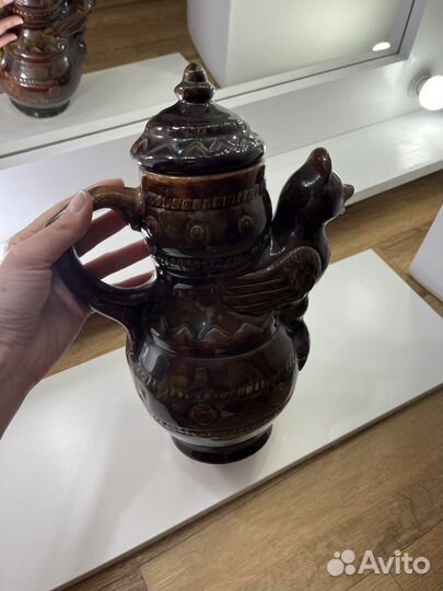 Графин ссср, петух и птица, 2 штуки