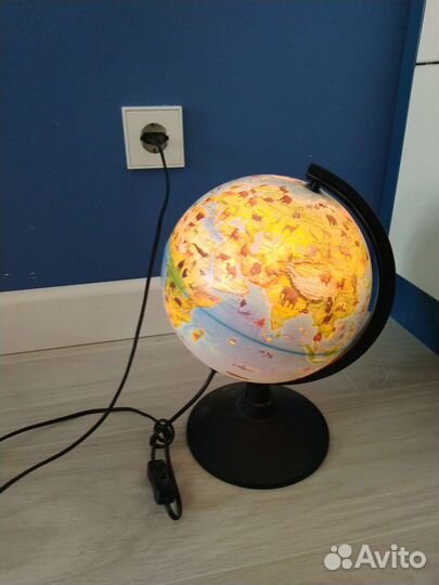 Глобус с подсветкой