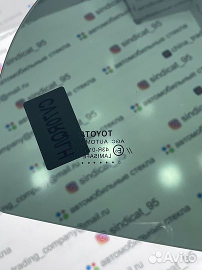 Темные стекла на camry 70 (все года)