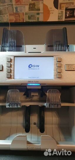 Счетчик банкнот Kisan newton fs