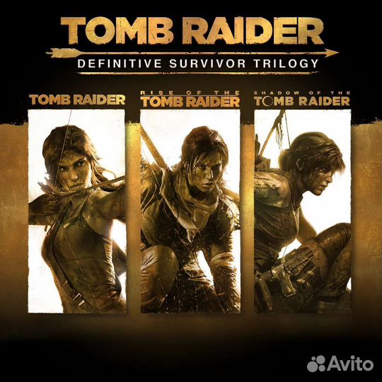 Tomb Raider Trilogy Томб Райдер для PS4 и PS5