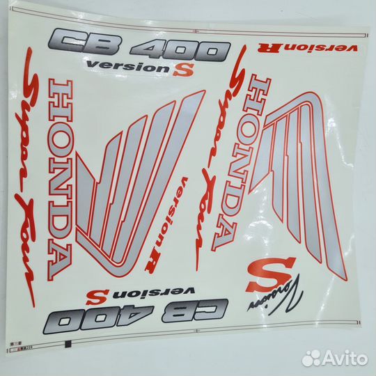 Комплект наклеек honda CB400 S разные цвета