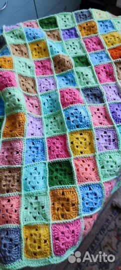 Плед, Ручная работа