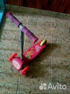 Самокат детский трехколесный бу