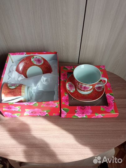 Чайная пара и конфетница